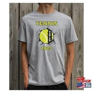 Tennis Senior 2023 Shirt Player Shirts High School Tshirt Unisex